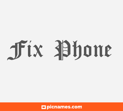 Fix Phone